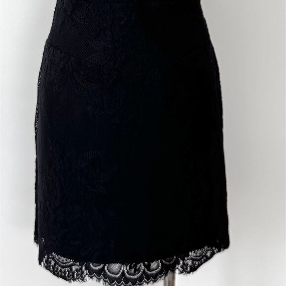 Free People Intimately Harper Lace Mini Dress High-Neck Halter Open-Back S - Picture 4 of 10